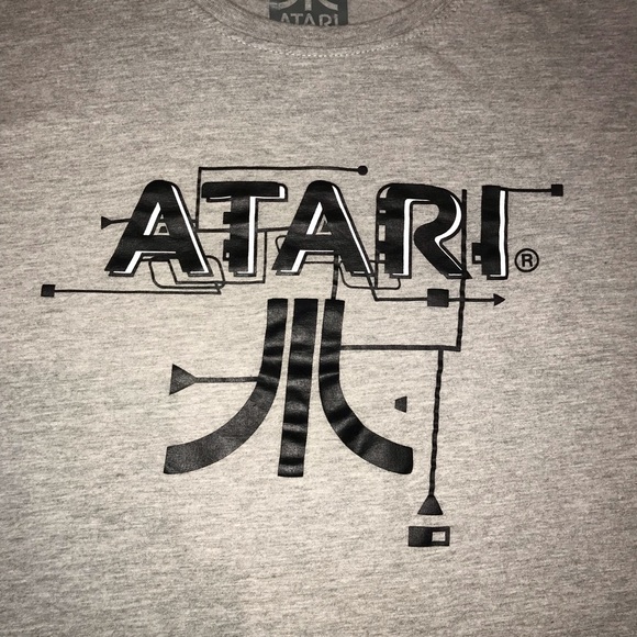 Atari T-Shirt Gray Mens Size XL - Picture 3 of 6
